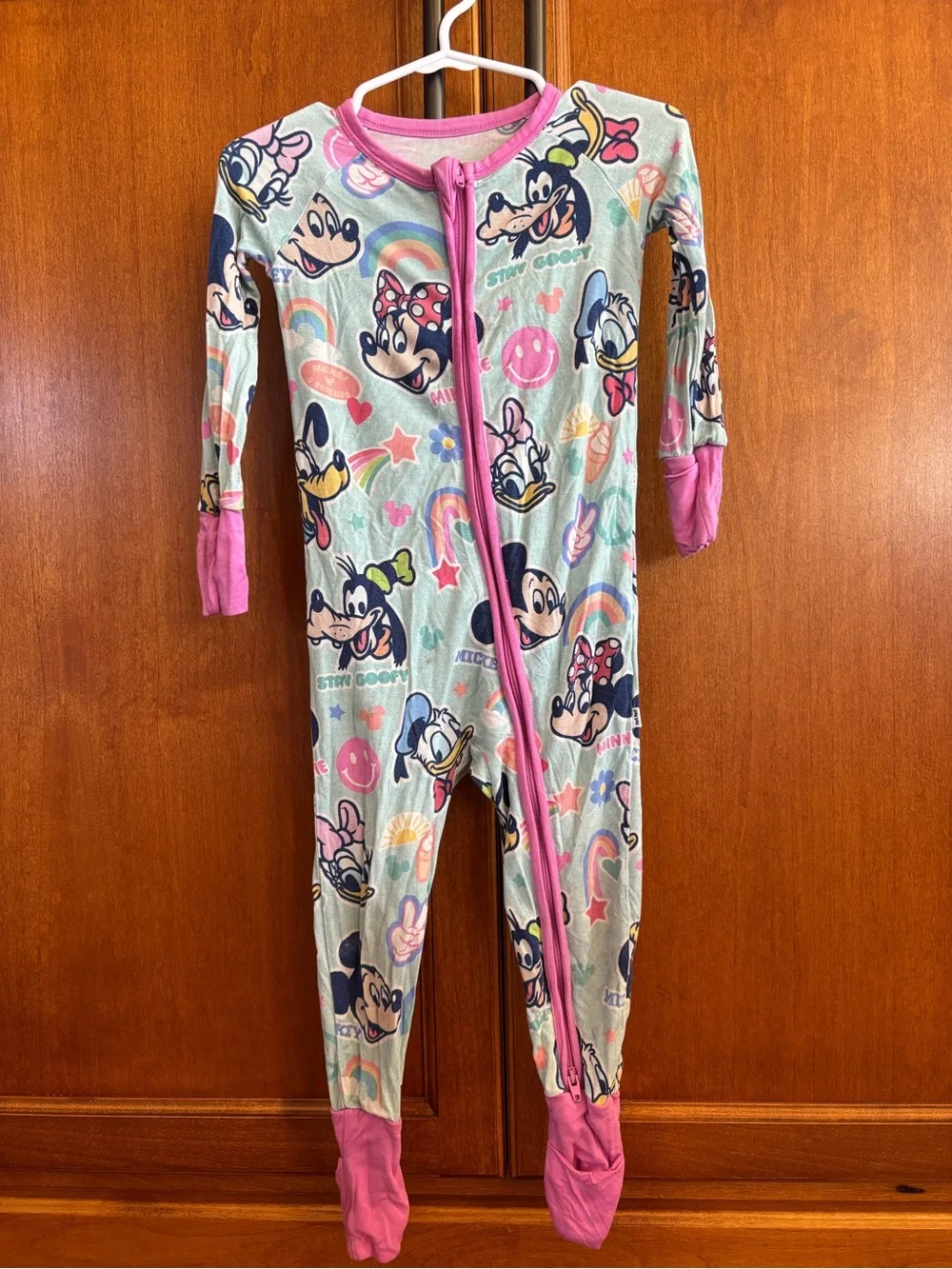 Little Sleepies Disney Characters Footed One-Piece